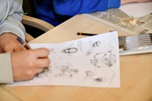 Warsztaty komiksowe dla Światy Lema