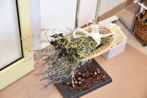 Na zdjęciu elementy wystawy.