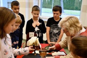 Na zdjęciu uczestnicy warsztatów.