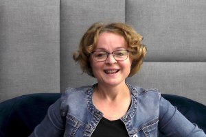 Na zdjęciu prowadząca spotkanie Halina Sorys