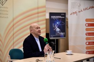 Na zdjęciu Wojciech Orliński