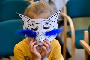 Na zdjęciu dzieci w czasie zajęć.