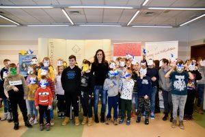 Na zdjęciu dzieci w czasie zajęć.