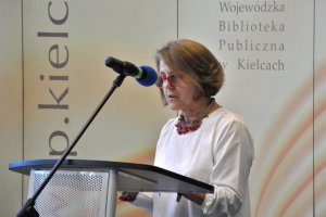 Na zdjęciu jeden z przemawiających.