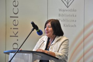 Na zdjęciu jeden z przemawiających.