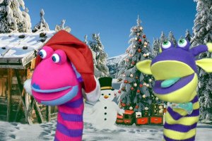 Na zdjęciu Bibliuś i woluminka.