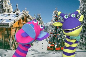 Na zdjęciu Bibliuś i woluminka.