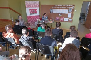 Spotkanie z Anną Czerwińską-Rydel w Seceminie