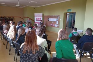 Spotkanie z Anną Czerwińską-Rydel w Seceminie