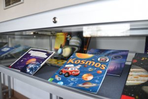 Na zdjęciu elementy wystawy.