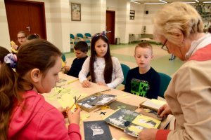 Na zdjęciu dzieci w czasie zajęć.
