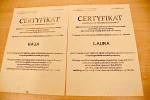 Na zdjęciu dzieci w czasie zajęć.