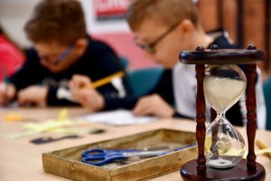 Na zdjęciu dzieci w czasie zajęć.