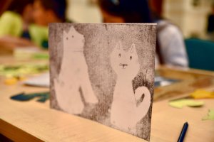 Na zdjęciu dzieci w czasie zajęć.