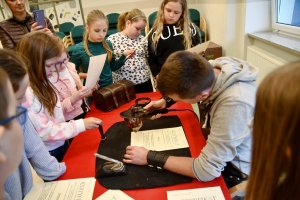 Na zdjęciu dzieci w czasie zajęć.