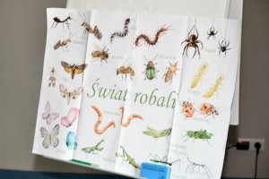 Na zdjęciu świat robali.