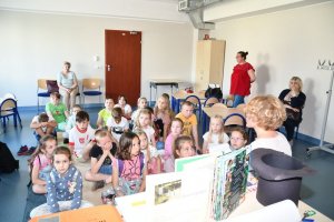 Na zdjęciu dzieci w czasie zajęć.