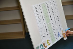 Na zdjęciu dzieci w czasie zajęć.