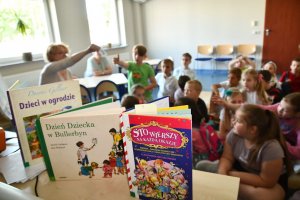 Na zdjęciu dzieci w czasie zajęć.