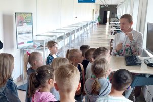 Na zdjęciu dzieci w czasie zajęć.