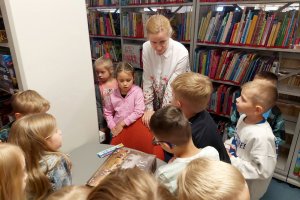 Na zdjęciu dzieci w czasie zajęć.