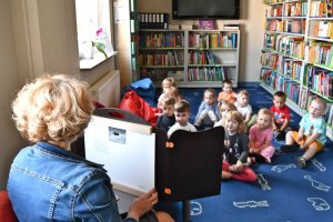 Na zdjęciu dzieci w czasie zajęć.