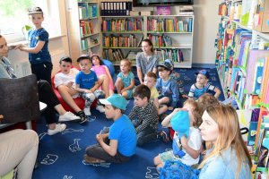 Na zdjęciu dzieci w czasie zajęć.