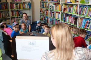 Na zdjęciu dzieci w czasie zajęć.