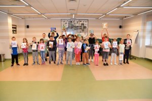 Na zdjęciu dzieci w czasie zajęć.