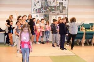 Na zdjęciu dzieci w czasie zajęć.