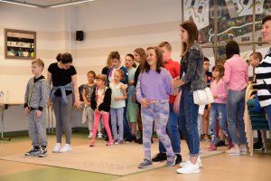 Na zdjęciu dzieci w czasie zajęć.