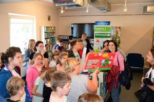 Na zdjęciu dzieci w czasie zajęć.