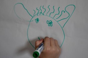 Na zdjęciu dzieci w czasie zajęć.