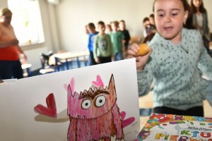 Na zdjęciu dzieci w czasie zajęć.