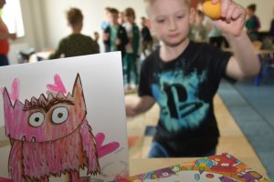 Na zdjęciu dzieci w czasie zajęć.