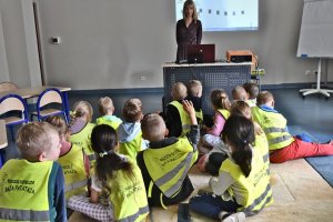 Na zdjęciu dzieci w czasie zajęć.