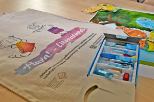 Na zdjęciu dzieci w czasie zajęć.