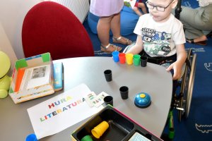 Na zdjęciu dzieci w czasie zajęć.