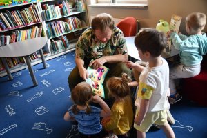 Na zdjęciu dzieci w czasie zajęć.