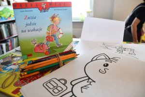 Na zdjęciu dzieci w czasie zajęć.