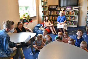 Na zdjęciu dzieci w czasie zajęć.