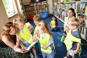 Na zdjęciu dzieci w czasie zajęć.