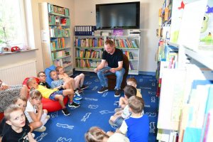 Na zdjęciu dzieci w czasie zajęć.