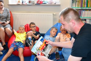 Na zdjęciu dzieci w czasie zajęć.