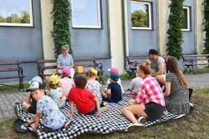 Na zdjęciu dzieci w czasie zajęć.