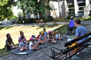 Na zdjęciu dzieci w czasie zajęć.