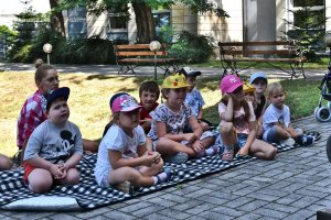 Na zdjęciu dzieci w czasie zajęć.