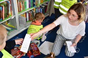 Na zdjęciu dzieci w czasie zajęć.