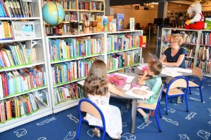 Na zdjęciu dzieci w czasie zajęć.