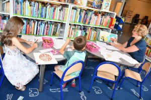 Na zdjęciu dzieci w czasie zajęć.